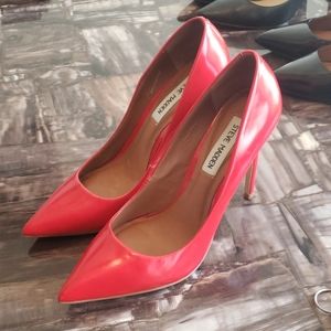 Classic Red Stiletto Pointed Toe Heel Pumps